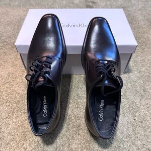 Calvin Klein Men's Dark Brown Dress Shoes - US 7